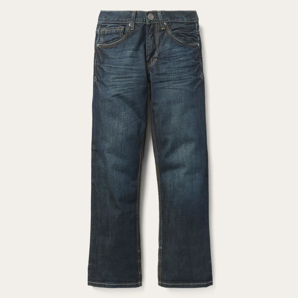 STETSON 1312 Low-Rise Bootcut Jeans