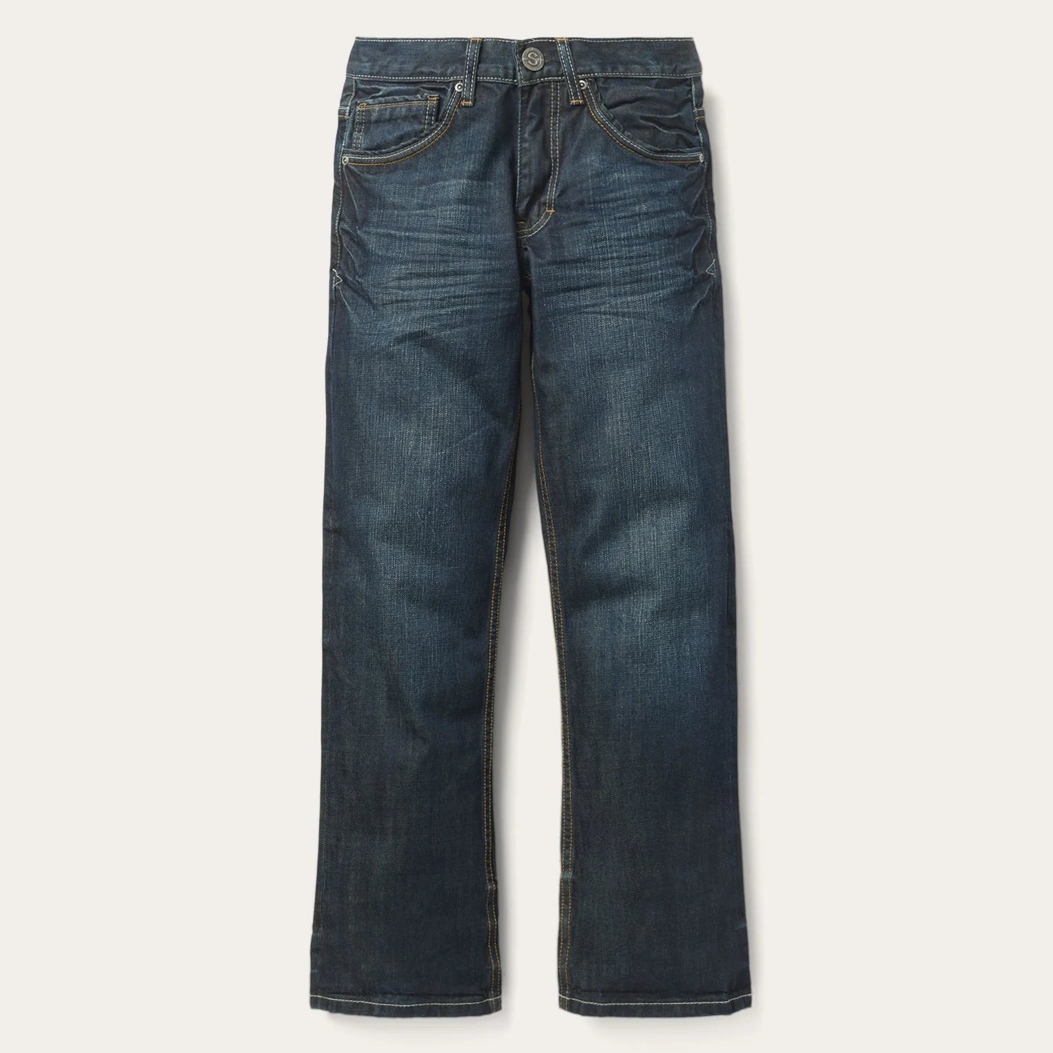 STETSON 1312 Low-Rise Bootcut Jeans