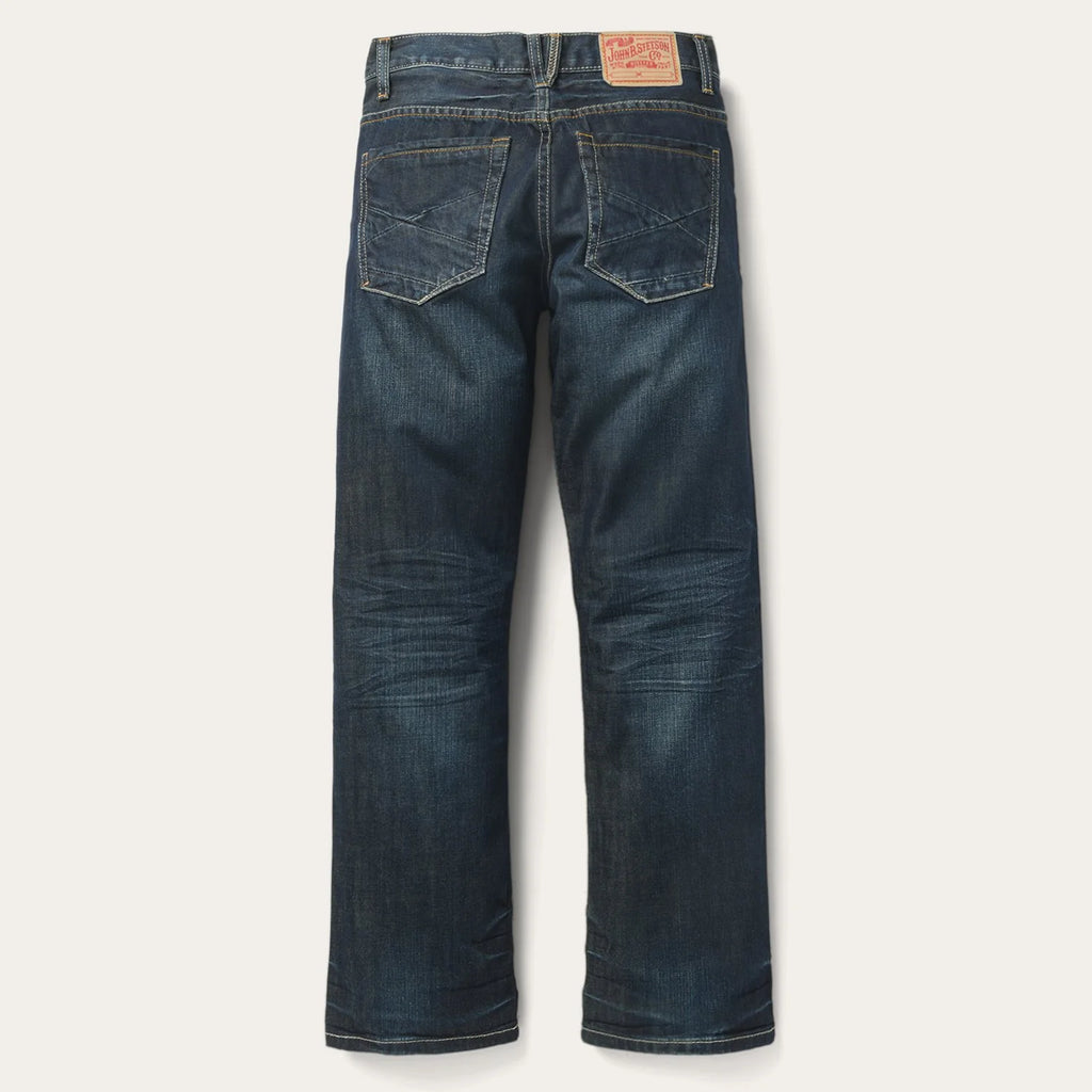 STETSON 1312 Low-Rise Bootcut Jeans