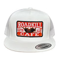 "Roadkill" - 6006 White/ White Mesh, Snapback Cap (WESA JAN 2024)