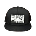 "Feet Hangin" - 6006 Black/ Black Mesh, Snapback Cap (2024)