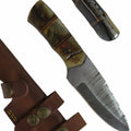 Pronghorn Hunting Knife - Fixed Blade - Damascus Steel
