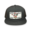 "Cock Fights" - 6006 Black/ Black Mesh, Snapback Cap (2025)