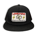 "Lineman" - 6006 Black/ Black Mesh, Snapback Cap (WESA JAN 2024)
