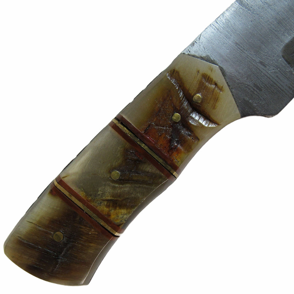 Pronghorn Hunting Knife - Fixed Blade - Damascus Steel