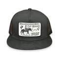 "Cat Herder" - 6006 Black/ Black Mesh, Snapback Cap (2025)