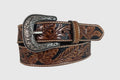 Mens Floral Belt