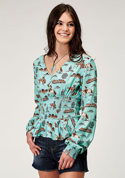 Desert Toile Blouse