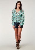 Desert Toile Blouse