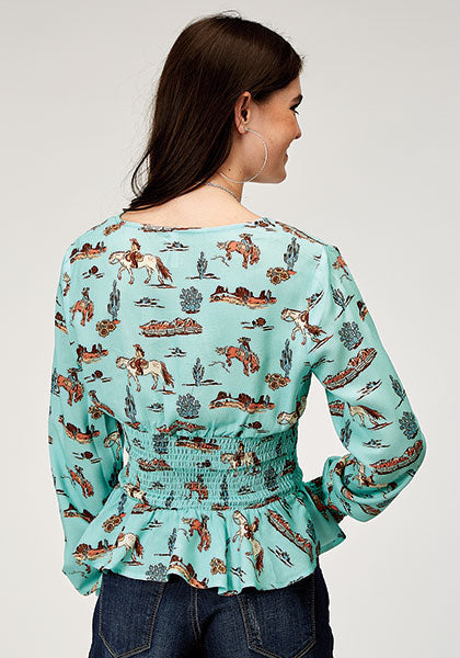 Desert Toile Blouse