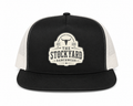 The Stockyard Ranchwear Signature Snapback Hat – Black/White