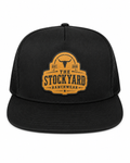 The Stockyard Ranchwear Signature Snapback – Black