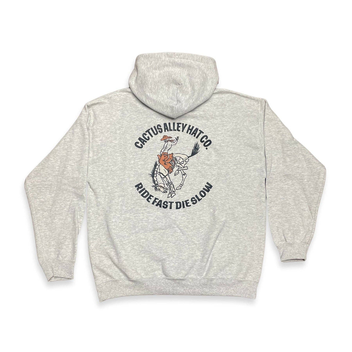 "Ride Fast Die Slow" - Ash Grey Adult Hoodie (2024)