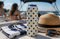 Hard Cooling Can in Cream Polka Dot